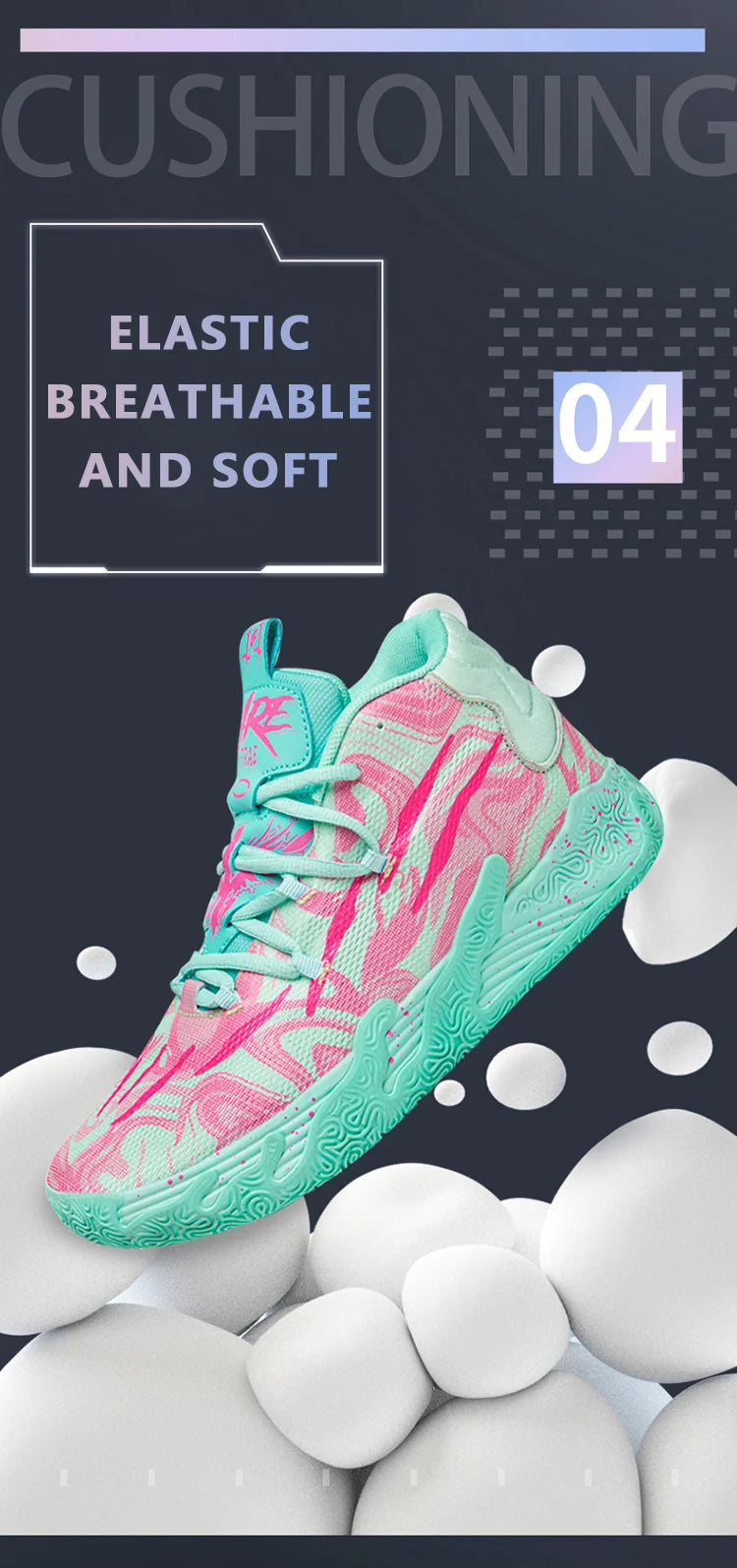 2024 Basketball Shoes Breathable Basketball Designer Sneaker