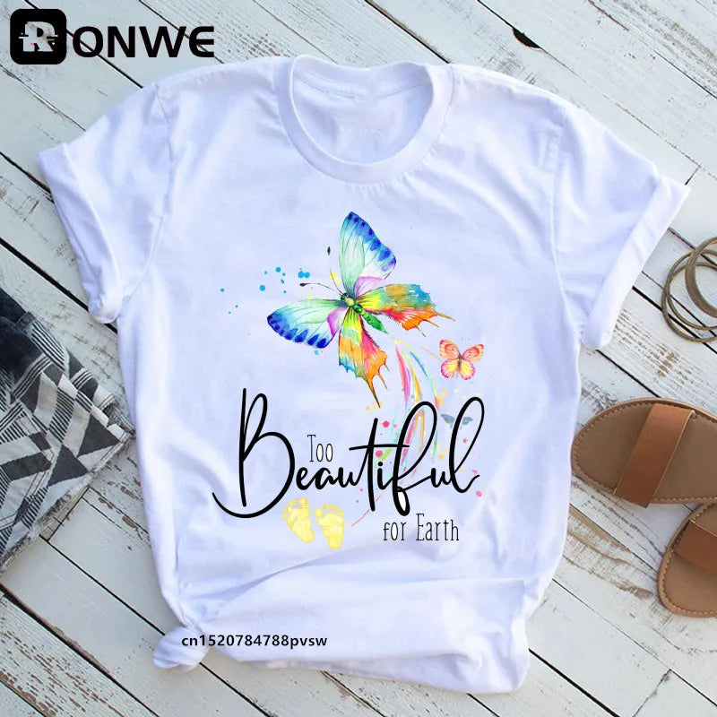 Women's Butterfly Tree Print