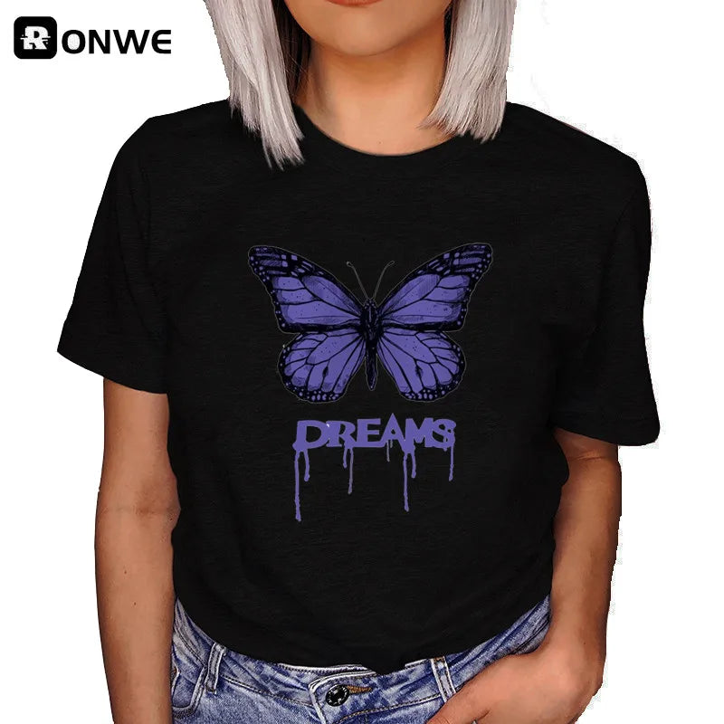 Women's Butterfly Tree Print