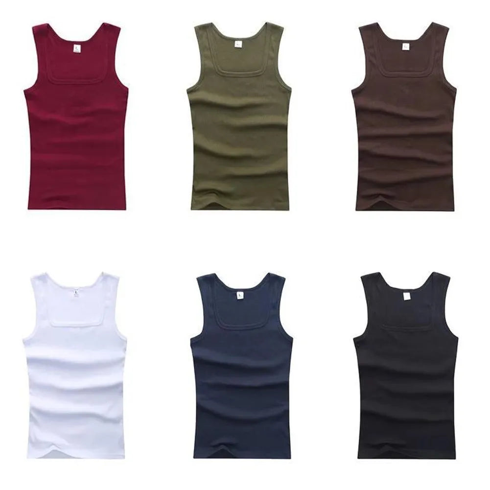 Plus Size Men Tank Tops L-XXL