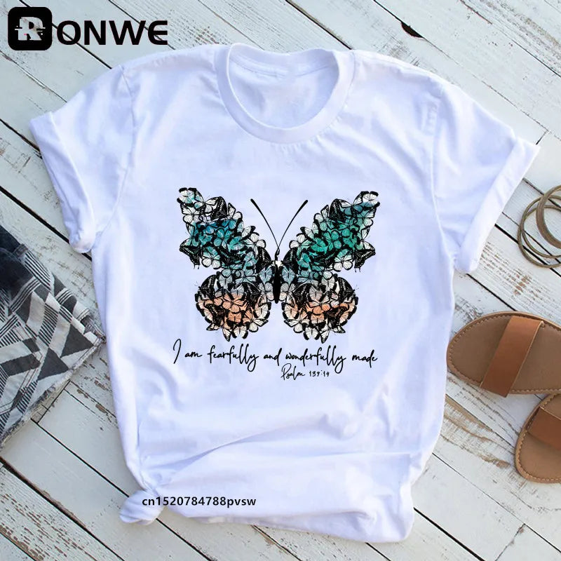 Women's Butterfly Tree Print