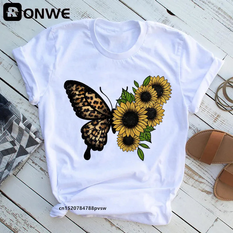 Women's Butterfly Tree Print