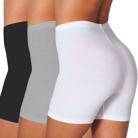 2020 Plus Size Women Elastic Shorts Casual High Waist Tight