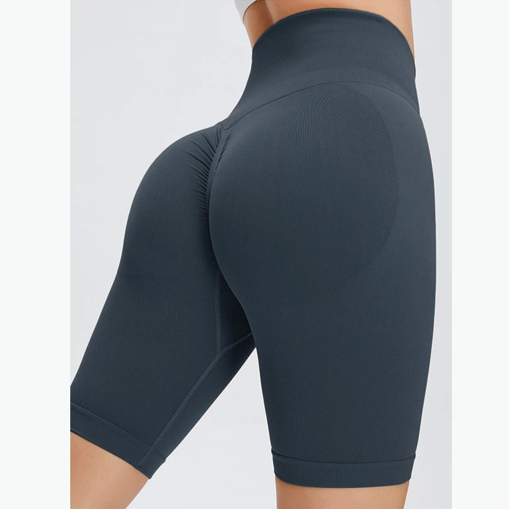 Seamless Fitness Shorts Women /Women Sports High Waist Shorts