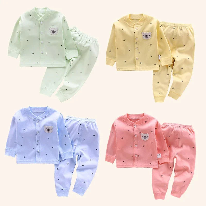 Newborn Pajama 100% Cotton Sets Boy & Girls