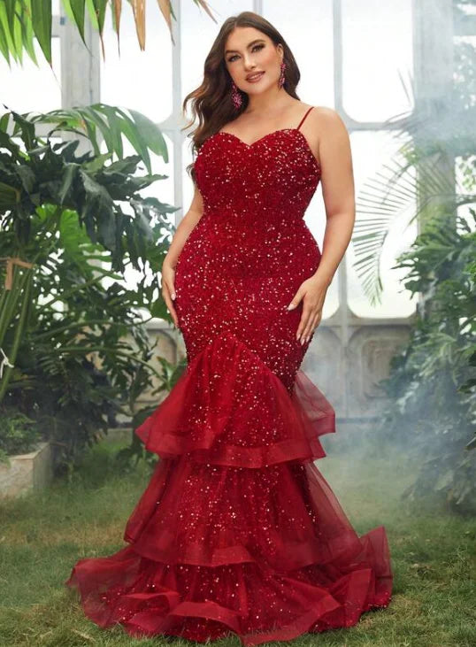 Plus Size Evening Elegant Dresses