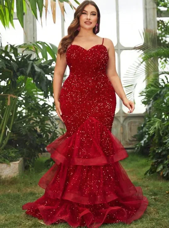 Plus Size Evening Elegant Dresses