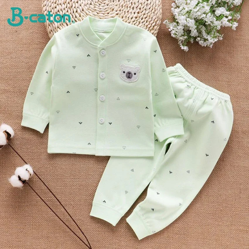 Newborn Pajama 100% Cotton Sets Boy & Girls