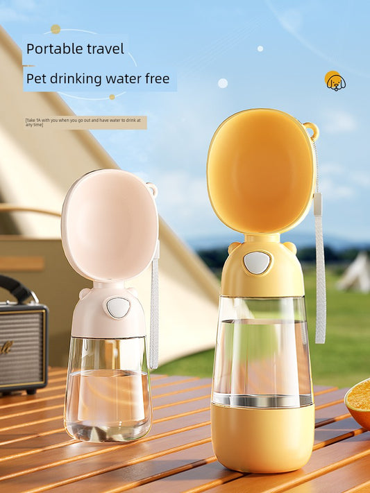 Portable Drinking Water Apparatus Portable Cup Outdoor Dog