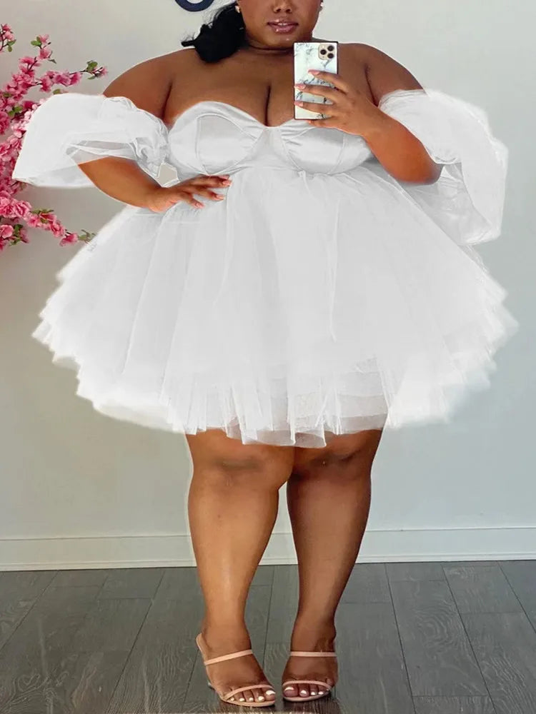 Wmstar Plus Size Party Dress