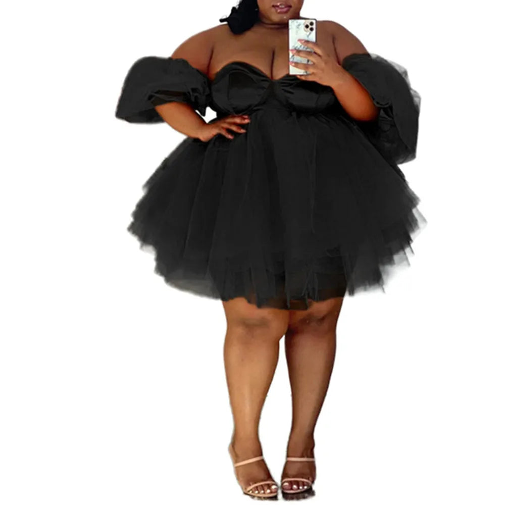 Wmstar Plus Size Party Dress