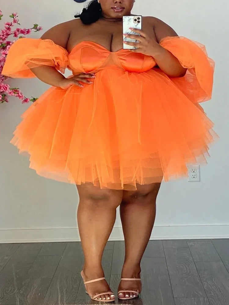 Wmstar Plus Size Party Dress