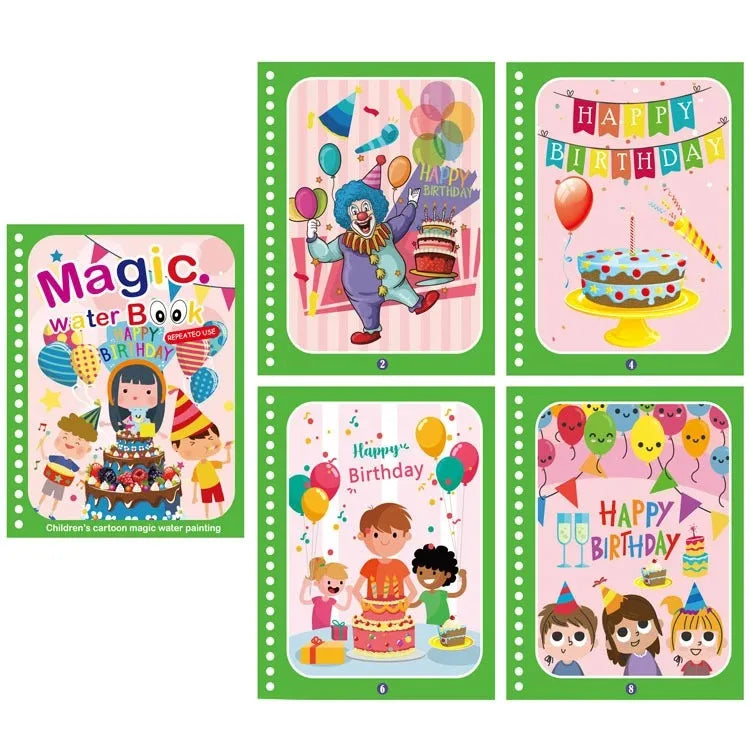 These are brand new kids' magic water drawing books. They're great for keeping kids occupied. They make a great birthday, Christmas, or New Year's gift for boys or girls.