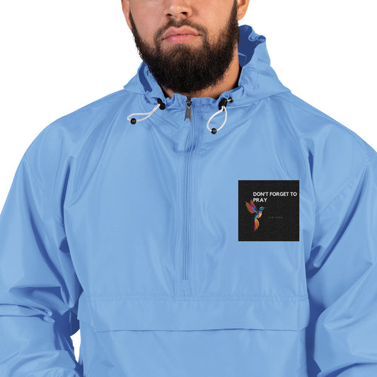 Embroidered Champion Packable Jacket