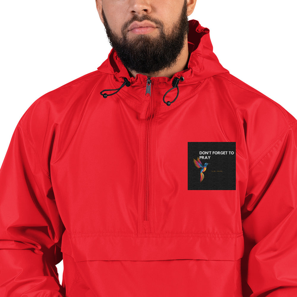 Embroidered Champion Packable Jacket