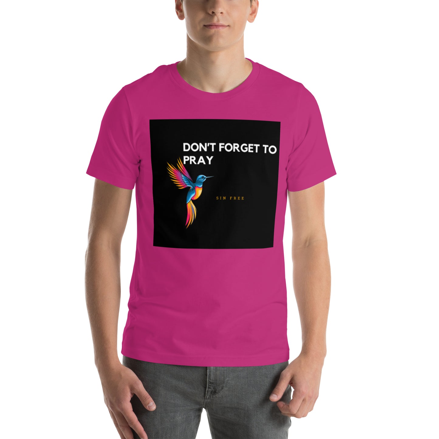 Unisex t-shirt/dont forget to pray