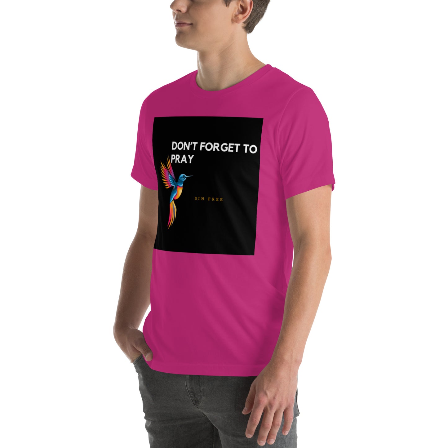 Unisex t-shirt/dont forget to pray