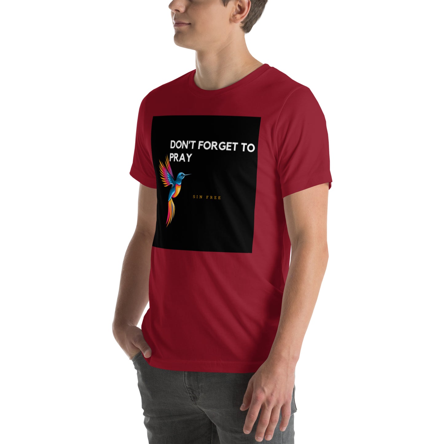 Unisex t-shirt/dont forget to pray